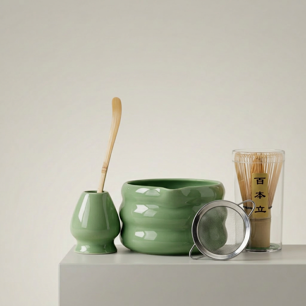Light Green matcha kit (5pcs)