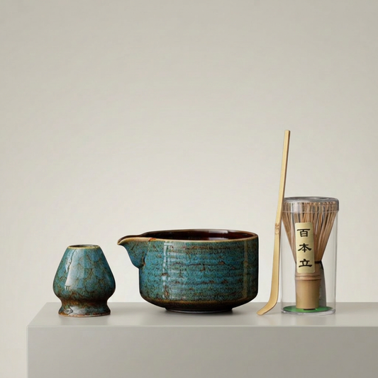 Blue matcha kit (4pcs)